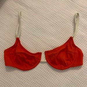 Solid & Striped Bikini Top